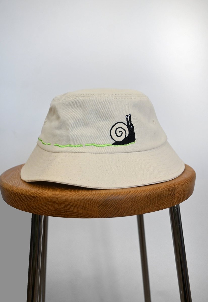 snail bucket hat "snail trail" hat